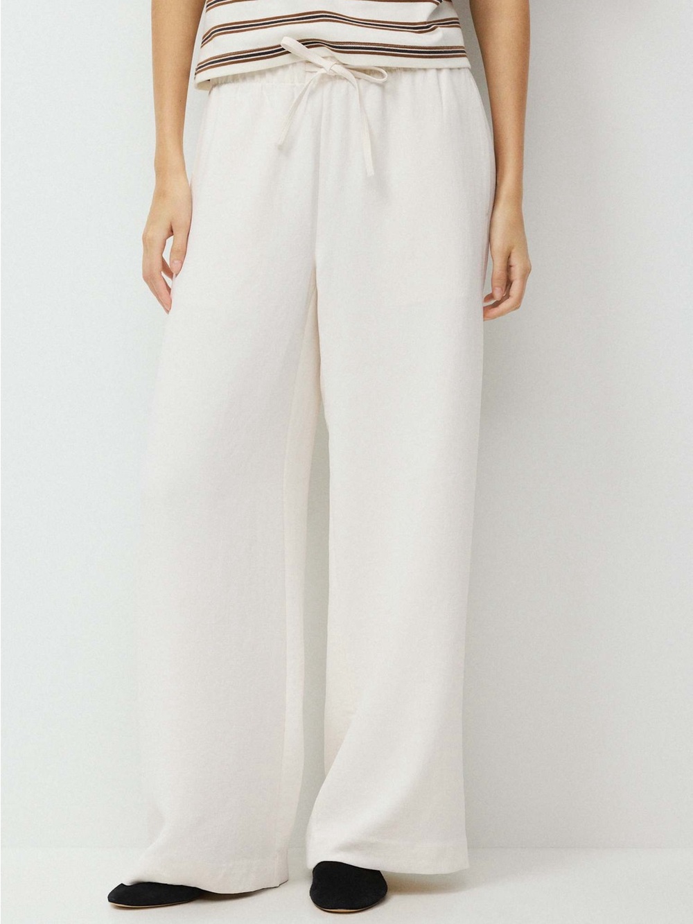 Aritzia | Lodge Pant | Crepette White Birch